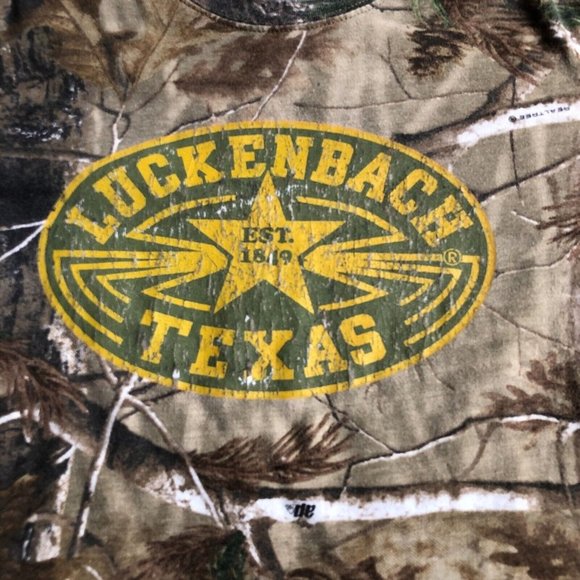 Code V Shirt Mens Small Brown Everybody’s Somebody In Luckenback Texas Camo Tee - Picture 4 of 13